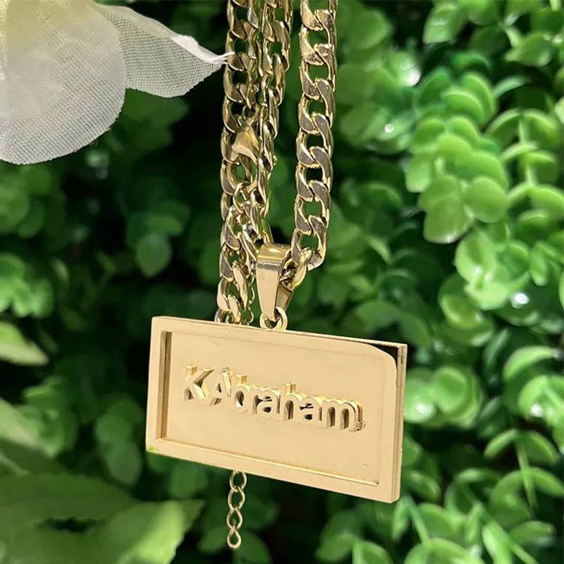 Custom Name Hip Hop Necklace f - đánh giá và giá Name Necklace Custom