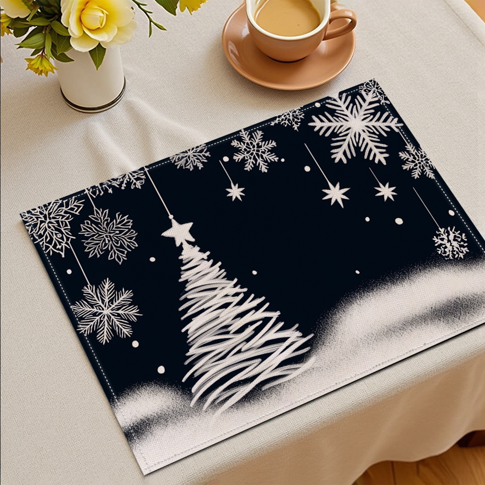 4‑Piece Festival Placemats, Ch - đánh giá và giá Family Tree Print