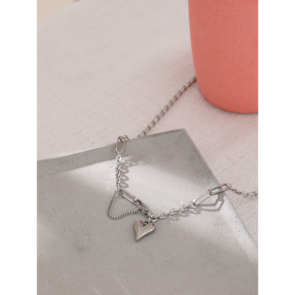 Yhpup Lãng Mạn Trái Tim Vòng Đ - đánh giá và giá Birth Flower Necklace