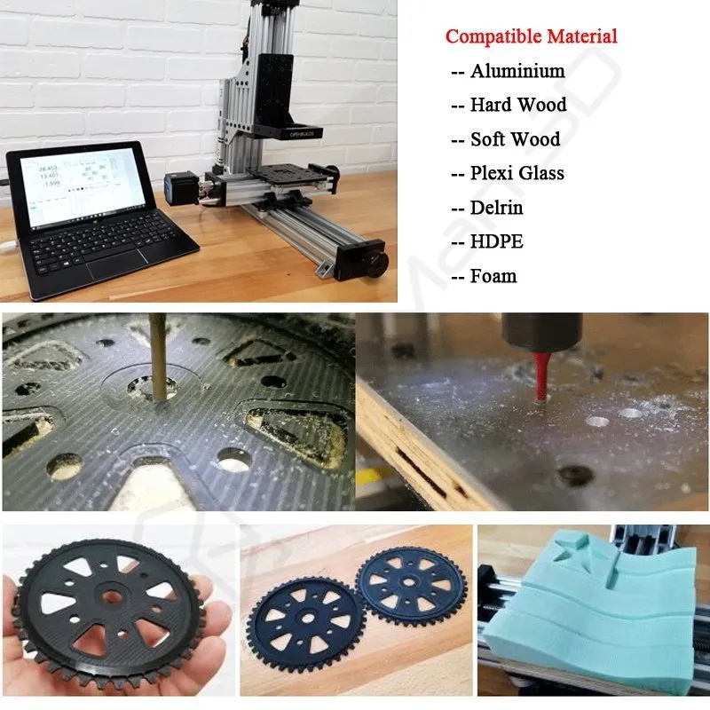 OpenBuilds MiniMill 3-Axis CNC - đánh giá và giá Engraved Wood Frame