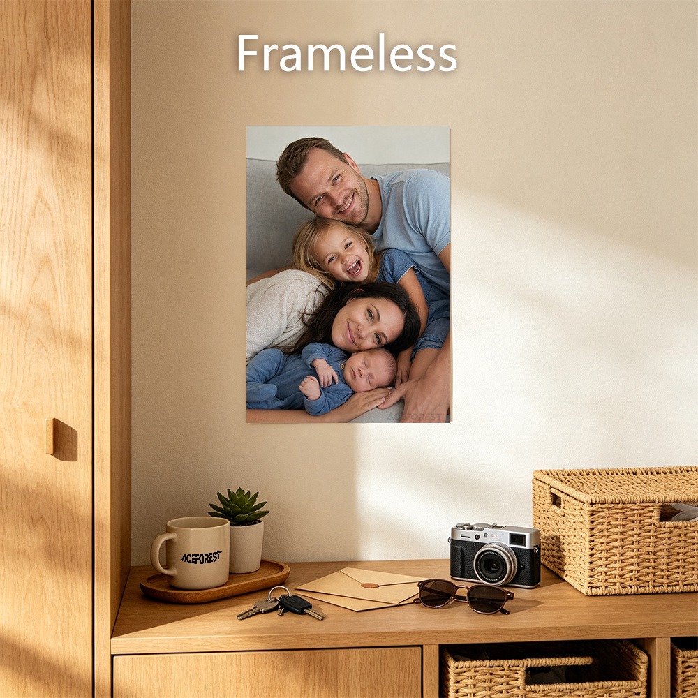2D Personalized Photo Canvas W - đánh giá và giá Engraved Wood Frame